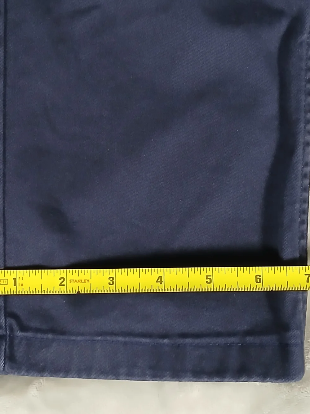Levi's 511 Slim Fit Jeans 32x25 Hemmed Tagged 32x30 Men's Navy Blue